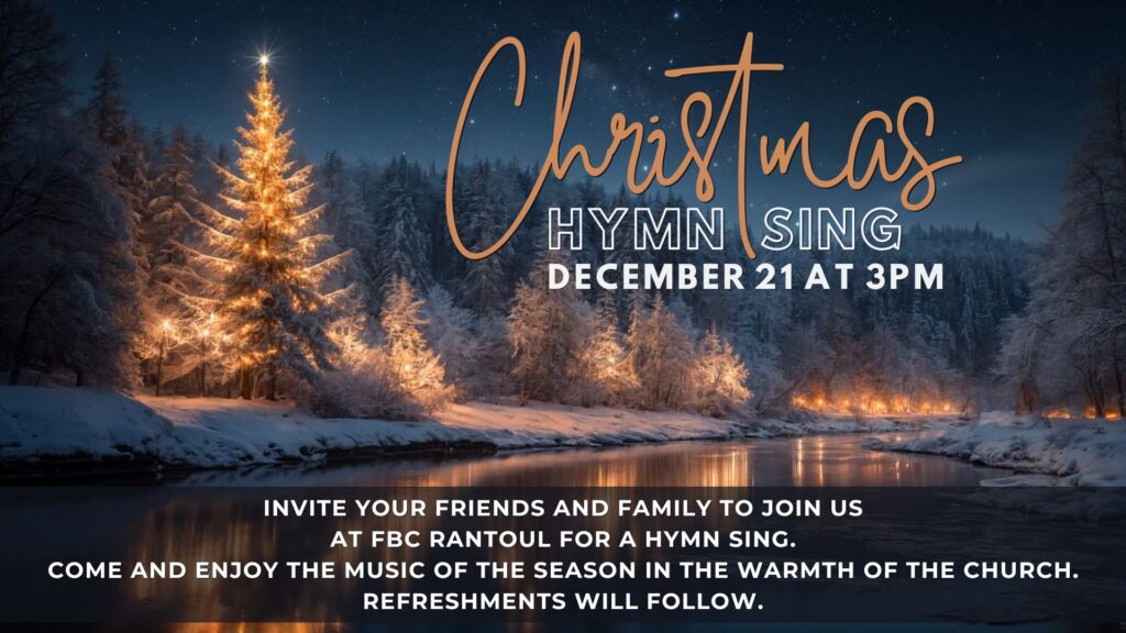 Christmas Hymn Sing 2025